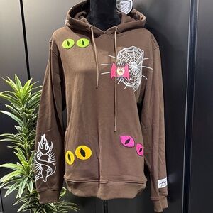 WB Looney Tunes Freeze Max Taz,Dracula,Horror,pullover hoodie, fleece lined,warm